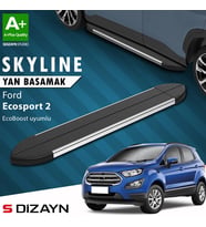 S-Dizayn Ford EcoSport 2 Ecoboost EcoBoost 1.0 Skyline Krom Yan Basamak 173 Cm 2012-2022 A+ Kalite