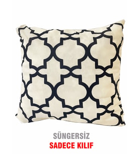 Kırlent Yastık Kılıfı Vip Kılıf 1 ADET-43x43 CM(ALAÇATI)