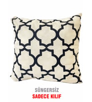 Kırlent Yastık Kılıfı Vip Kılıf 1 ADET-43x43 CM(ALAÇATI)