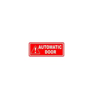 Automatıc Door Sticker - Otomatik Kapı Ingilizce Sticker