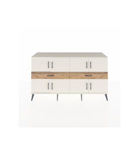 Hyperion Konsol 4 Raflı 2 Çekmeceli 8 Kapaklı 176x44x99 Aytaşı-Aytaşı/Çam