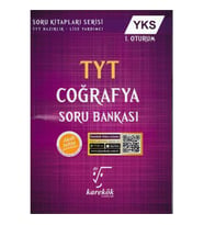 Karekök TYT Coğrafya Soru bankası Kitabı