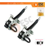 BMW 7 E38 Sedan 1994-2001 51228234605 8234605 İçin 2 EA Arka Sağ ve Sol Kapı Gergi Yayı
