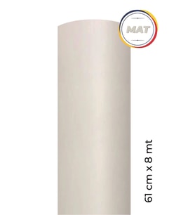 Mat Beyaz Kendinden Yapışkanlı Kaplama Folyosu 61 CM X 8 MT