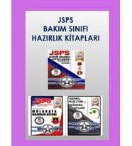 JSPS Bakım Sınıfı Hazırlık Seti (3’lü Set)