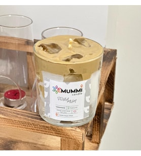 Iced Latte Soya & Jel Kahve Kokulu Bardak Mum