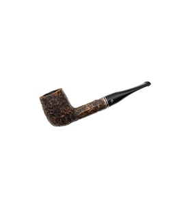 Dublin Filter Rusticated 106 9mm Vulcanite Saplı Pipo