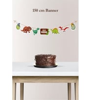 Dinozor Konsepti Büyük Banner *Kalın Kağıt 150cm