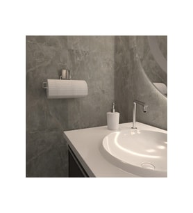 Decorev Dekoratif DC-4776 Krom Rulo Havlu Askı Modern Banyo Aksesuarı