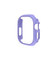 Apple Watch Ultra 49mm Uyumlu Sert PC Kasa Koruyucu Zore Watch Gard 18 (Lila)