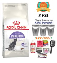 Royal Canin Sterilised'37 Kısırlaştırılmış Yetişkin Kedi Maması 8 Kg (Hediyeli Ürün - Skt:09.06.2027)