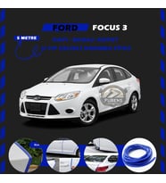 Ford Focus 3 Oto Araç Kapı Koruma Fitili 5metre Parlak Mavi Renk