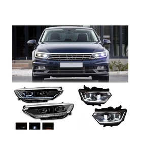 Volksvagen Passat B8 2015-2016-2017 R Line Dizayn Ledli Ön Far