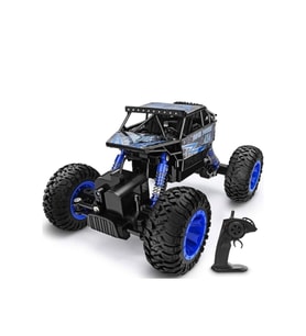 Rock Crawler Uzaktan Kumandalı Jeep Oyuncak Araba 1:18 Ölçek Mavi