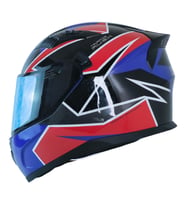 Motosiklet Kask Ece 22.R06 Double Vizörlü Full Face Motor Kaskı Rush