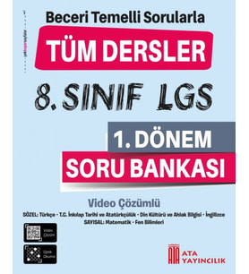 8. Sınıf LGS 1. Dönem Soru Bankası