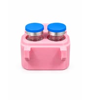 Kompakt 5/7 ML Peptit Saklama Kutusu (2 Flakon) Kapaklı Taşıma ve Düzenleme Kutusu