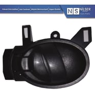 Nissan Juke Ön Arka Uyumlu İç Sağ Kapı Kolu Siyah 2011-2015