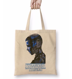Stranger Things 02 Bez Çanta Uzun Saplı