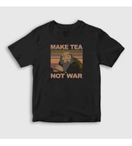 Presmono Unisex Çocuk Siyah Iroh Make Tea Anime Avatar The Last Airbender T-Shirt 262441tt