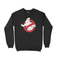 Hayalet Avcıları Siyah Sweatshirt
