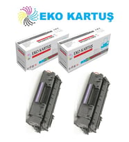 Eko Kartuş Canon I-Sensys MF-6180DW CRG-719 ) Ekonomik Avantajlı 2’li Paket Muadi Toner (Siyah)
