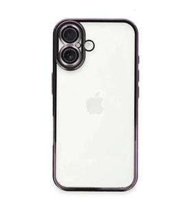 Apple iPhone 16 Plus Kılıf Razer Lensli Silikon - Mor