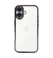Apple iPhone 16 Plus Kılıf Razer Lensli Silikon - Mor