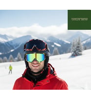 ESRADA Kayak Gözlüğü Antifog Ventilli Uv Korumalı Güneş Kar Gözlük Aynalı Gökkuşağı Snowboard