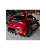 Hyundai i20 Arka Ek Mat Siyah Plastik Karlık 2019+