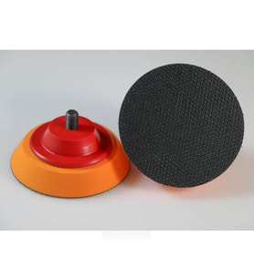 Cırtlı Sert PU Saplı Polisaj Taban 80x6 mm Sedef (Standart)