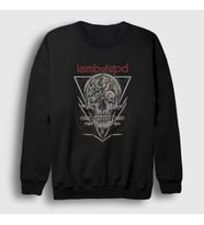 Presmono Unisex Siyah Mechanic Lamb Of God Sweatshirt 94491tt