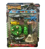 Demir Toys Dinazor Seti Helikopterli