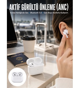 Bluetooth Kulaklık 3.nesil Kablosuz Uzun Pil Ömrü Dokunmatik Kontrol Yeni Nesil