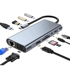 ZR44/A Type-C 11 İn 1 Gigabit Hdtv Çevirici