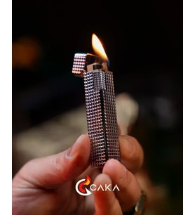 Caka Lighter Petra Titan Silver Benzinli Çakmak - CKL-063