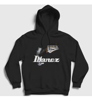 Presmono Unisex Siyah Guitar Gitarist Hediye Ibanez Kapüşonlu Sweatshirt 548897tt