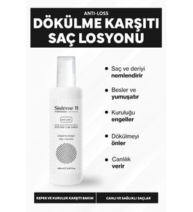 Sisteme 11 Dökülme Karşıtı Losyon 150 ml 8684091009375