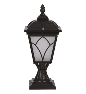 AVONNI BSU-68043-BSY-KOP Siyah Boyalı Dış Mekan Aydınlatma E27 Aluminyum Cam 23cm