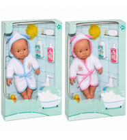 030031 NessiWorld Banyo Zamanı Bebek Seti, 35 cm / +3 yaş adet fiyatıdır