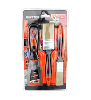 3PCS BOYACI - NALBUR SET 50MM SPATULA - 2X KESTİRME FIRÇA (5343)