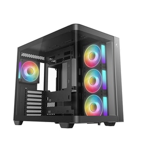 DeepCool CG530-4F Mid Tower ATX Temperli Cam 4x ARGB Fanlı Oyuncu Kasası (PSU Yok)