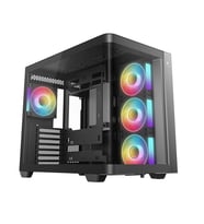 DeepCool CG530-4F Mid Tower ATX Temperli Cam 4x ARGB Fanlı Oyuncu Kasası (PSU Yok)