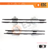 BMW X1 E84 MK1 2009-2015 için Sunroof Perde Ray Sürgülü Kızak Braketi Ön 54102993888