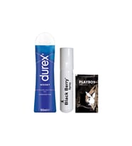 Durex Hisset Pürüzsüz Hazlar 50 ml Jel + Black Berry GeciktirmeyeSprey + Hediye