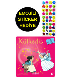 EMOJİLİ  STİCKER HEDİYE  - OKUL ÖNCESİ RESİMLİ KİTAPLAR  - KÜLKEDİSİ