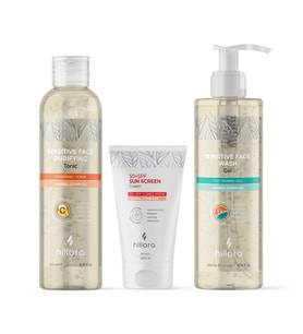 Hillora 50 SPF Güneş Kremi Arındırıcı Tonik Yüz Yıkama Jeli