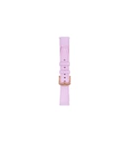 Fro LW38-43 20 mm Hakiki Deri Düz Pembe Kordon Gold Toka