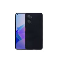 Oppo A96 4G Uyumlu Kılıf Zore Premier Silikon Kapak (Siyah)