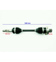MONDİAL ATV TRL ARKA AKS SOL 540X500-625-800CC KOMPLE ORJ